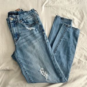 Aeropostale high rise curvy jeans